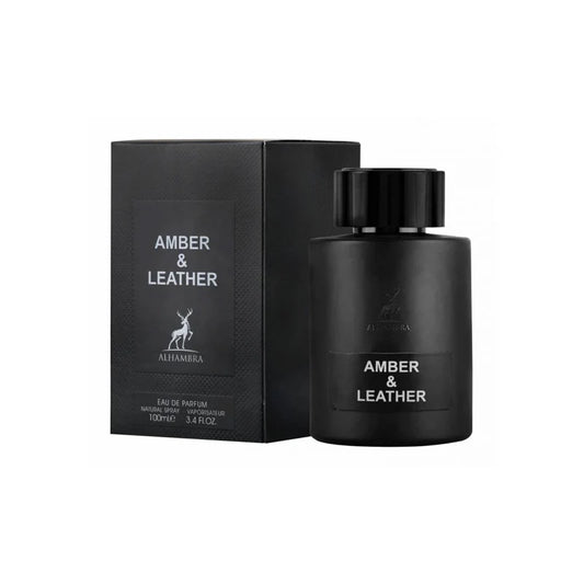 Amber & Leather By Maison Alhambra Edp 100ml Spray