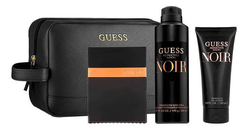 Set 4 Piezas Guess Seductive Noir Homme Para Hombre Edt