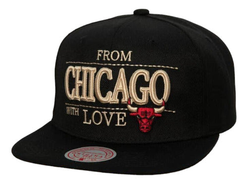 Gorra Chicago Bulls Mitchell & Ness Nba Whith Love