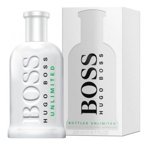 Hugo Boss Bottled Unlimited Eau De Toilette 200 ml Para  Hombre