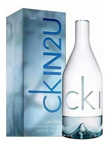 Ck In2u Calvin Klein Eau De Toilette Original Eau De Toilette 100 ml Para  Hombre