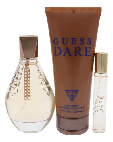 Perfume Guess Dare Para Mujer, Eau De Toilette, 100 Ml, 3 Unidades