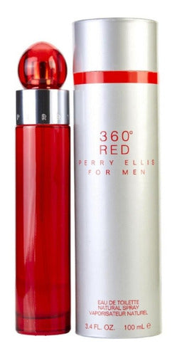 Perry Ellis 360º Red Eau De Toilette 100 ml Para Hombre