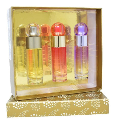 Set Perry Ellis 360° For Women 30ml Edt 3pz Género Mujer