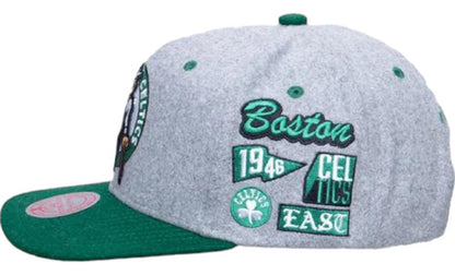 Gorra Mitchell & Ness Boston Celtics Patch Snapback