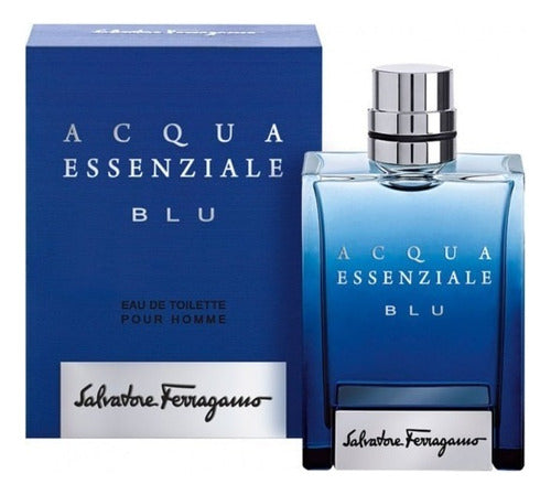 Salvatore Ferragamo Acqua Essenziale Blu Eau De Toilette 100 ml Para  Hombre