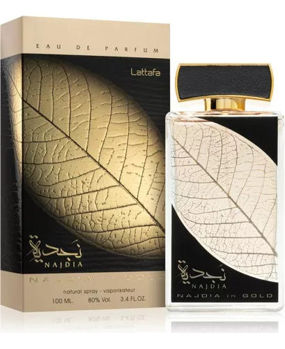 Perfume Lattafa Najdia In Gold Eau De Parfum 100 Ml