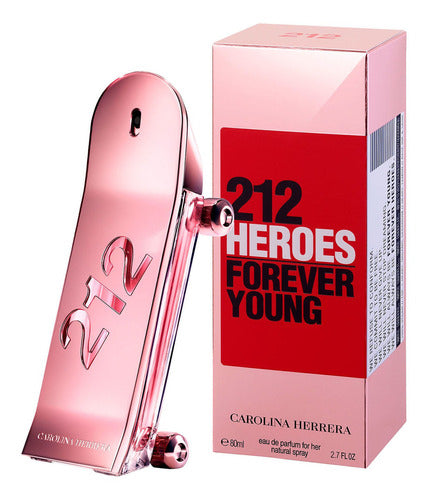 Carolina Herrera 212 Heroes Eau De Parfum 80 ml Para  Mujer