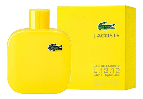 Perfume Lacoste L.12.12 Jaune Optimistic 3.3 Oz (100 Ml)