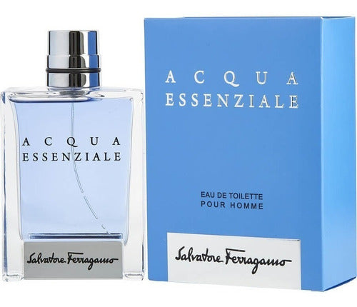 Salvatore Ferragamo Acqua Essenziale Pour Homme 100ml Edt Volumen De La Unidad 100 Ml