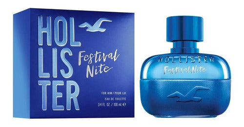 Perfume Hollister Festival Nite 100ml Caballero ¡original¡