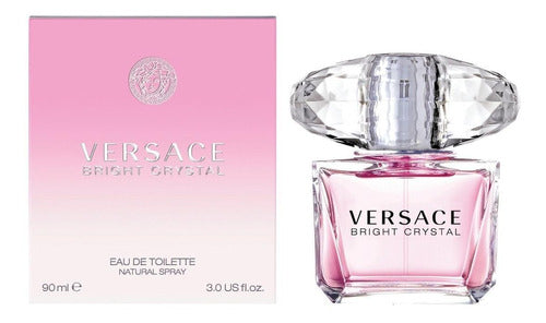 Versace Bright Crystal Eau De Toilette 90 ml Para  Mujer Perfume