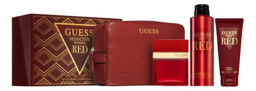 Set Guess Seductive Homme Red 100ml Edt Volumen De La Unidad 100 Ml