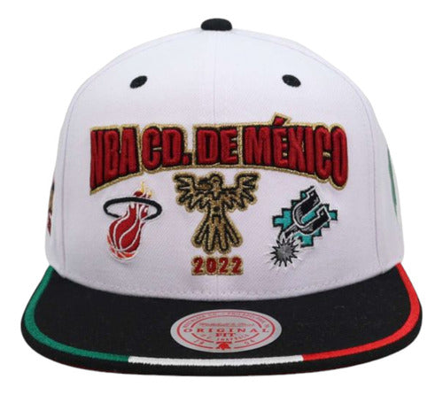 Gorra Mitchell & Ness Nba Cdmx Game Two Tone