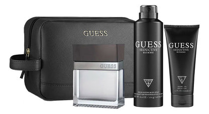 Set 4 Piezas Guess Seductive Homme Para Hombre Edt