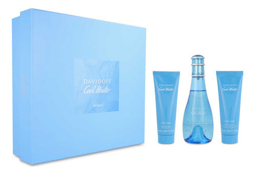 Davidoff Set Cool Water Eau De Toilette 100ml Para Mujer