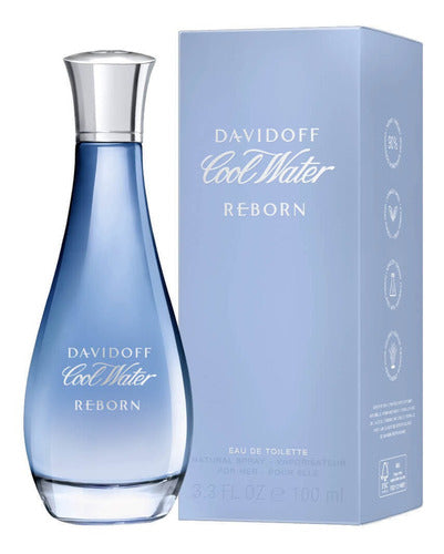 Perfume Mujer Davidoff Cool Water Reborn Edt 100ml Volumen De La Unidad 100 Ml