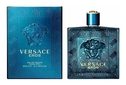 Versace Eros Eau De Toilette 200 ml Para  Hombre