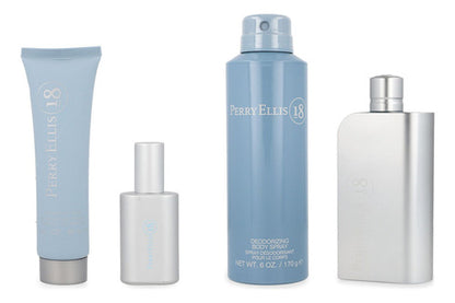 Set Perry Ellis 18 4pzs 100ml Edt Volumen De La Unidad 100 Ml