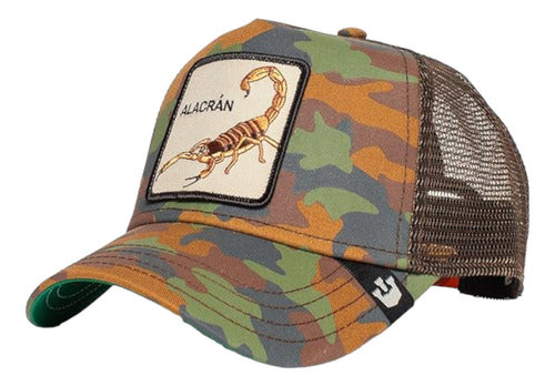 Gorra Goorin Bros Alacran Camuflaje Ajustable