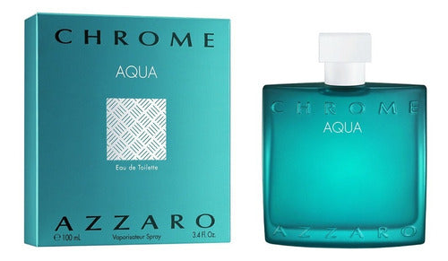 Perfume Azzaro Chrome Aqua Eau De Toilette 100ml