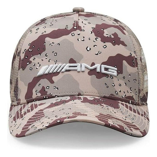 Gorra Mercedes Benz Lewis Hamilton F1 Camuflajeada