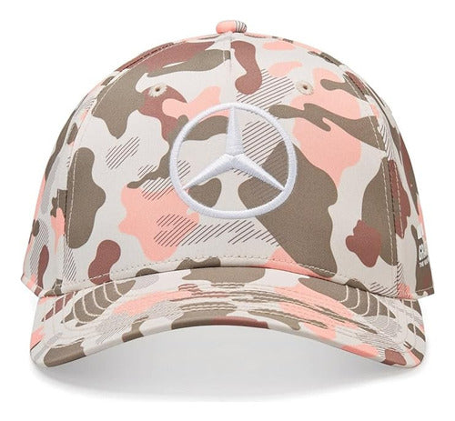 Gorra Mercedes Benz Lewis Hamilton F1 Camo Abu Dhabi